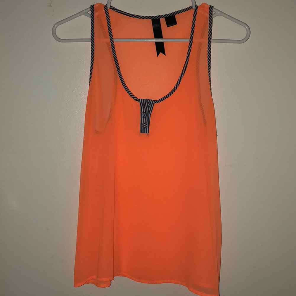 Sheet orange tank